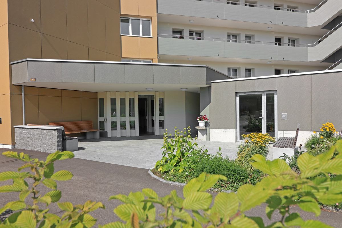 Aussensanierung Alterswohnungen Feld in Flawil